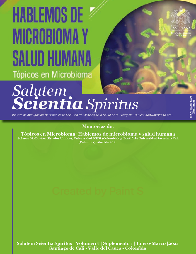 					Ver Vol. 7 Núm. 1 (2021): Revista Salutem Scientia Spiritus (Suplemento 1)
				