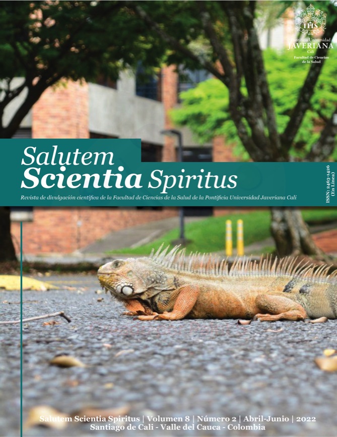 					Ver Vol. 8 Núm. 2 (2022): Revista Salutem Scientia Spiritus
				