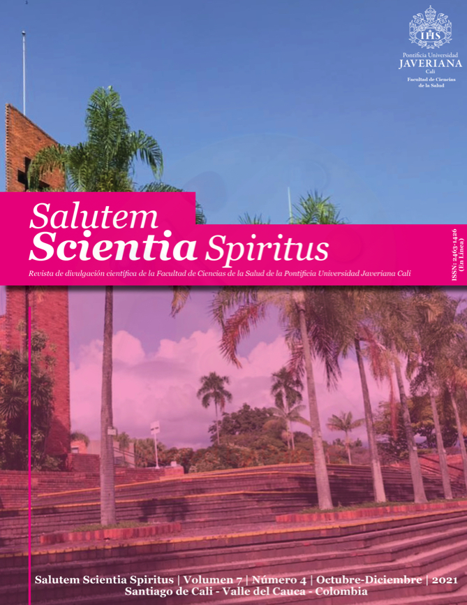 					Ver Vol. 7 Núm. 4 (2021): Revista Salutem Scientia Spiritus
				