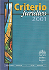 					Visualizza V. 1 N. 1 (2001): Criterio Jurídico
				