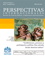 					Ver Vol. 7 Núm. 1 (2011): Revista Perspectivas Internacionales
				