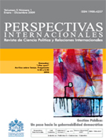 					Ver Vol. 5 Núm. 1 (2009): Revista Perspectivas Internacionales
				